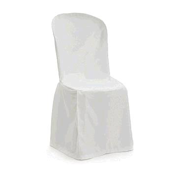Rental store for Chair Cover- Bistro White in Surrey BC